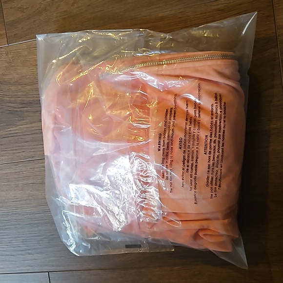 TRUE RELIGION CRYSTAL HS WING VELOUR ZIP HOODIE- BURNT CORAL SIZE XXL - Picture 12 of 12